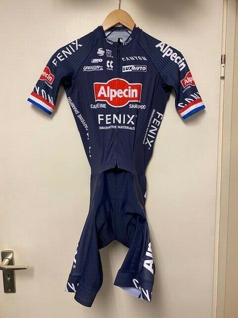 Details zu   Cycling Rider Issue roadsuit Alpecin Fenix Kalas From Mathieu van der Poel Super Angebote