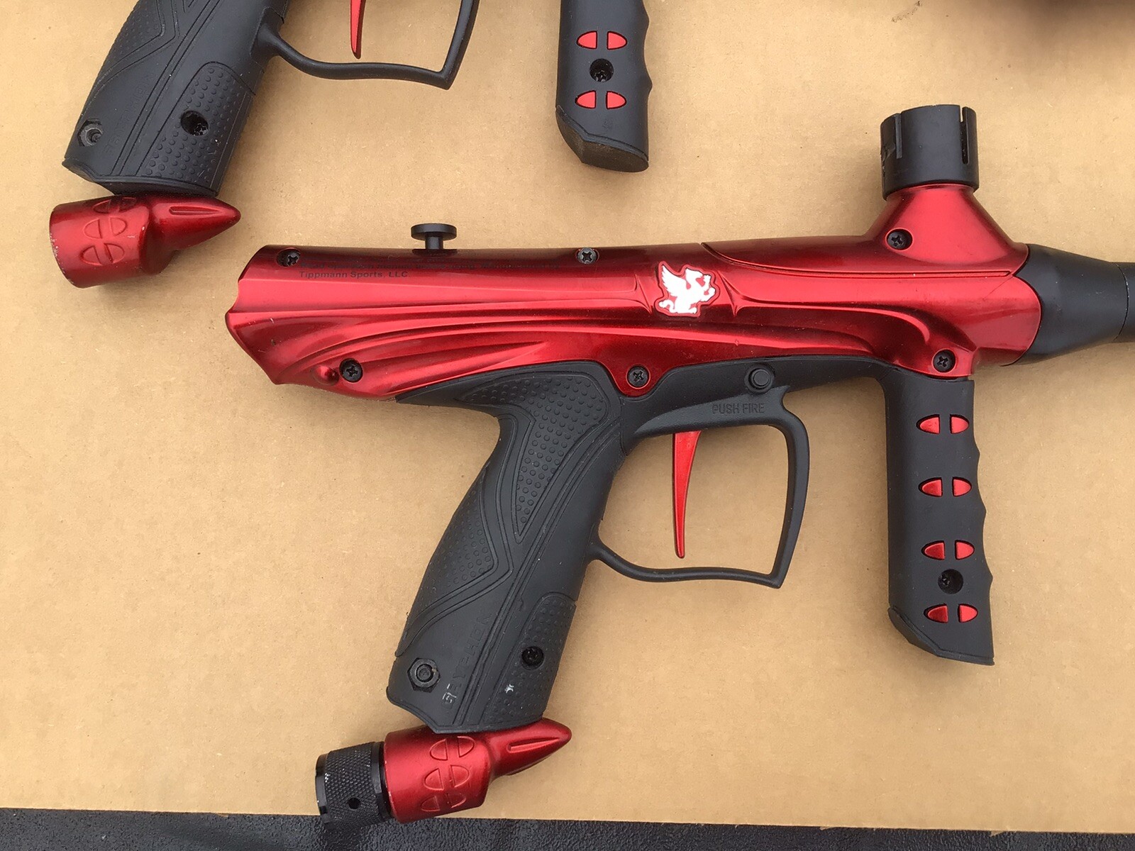 Tippmann Gryphon Paintball Gun Red, Lot Of Two Guns eBay