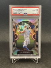 Justin Herbert PSA 10 2020 Panini Select RC #44 Silver Prizm GEM MINT PSA 10