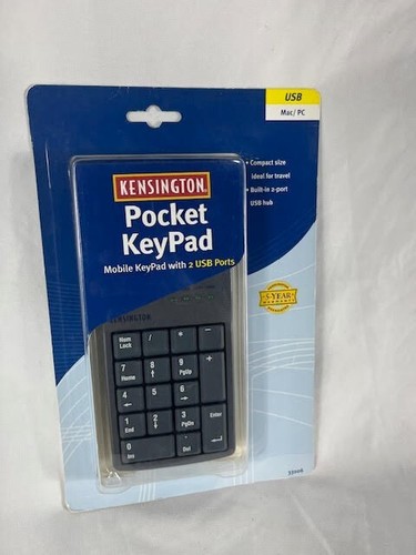 Kensington Mobile Pocket Keypad #33006 New in package