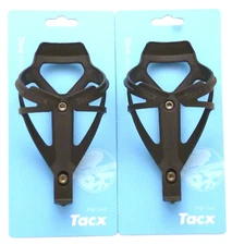 Tacx Deva Water Bottle Cages Pair Matte Black 