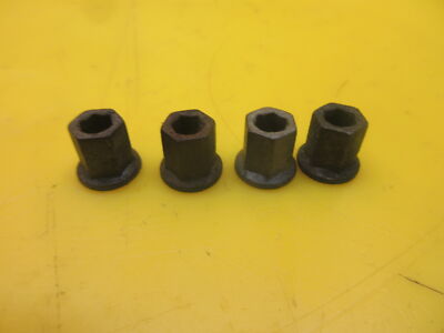 OEM 1986-1987 GENUINE YAMAHA FAZER FZX 700 EXHAUST PIPE MANIFOLD NUTS SET OF 4 