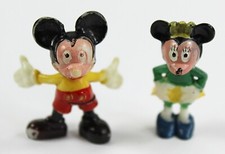 Disneykin MICKEY MINNIE MOUSE Original MARX Hong Kong Hand Painted