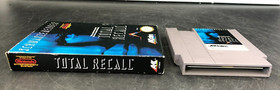 TOTAL RECALL Nintendo NES Video Game Box & Cartridge *OPEN BOX, SEE PICS*