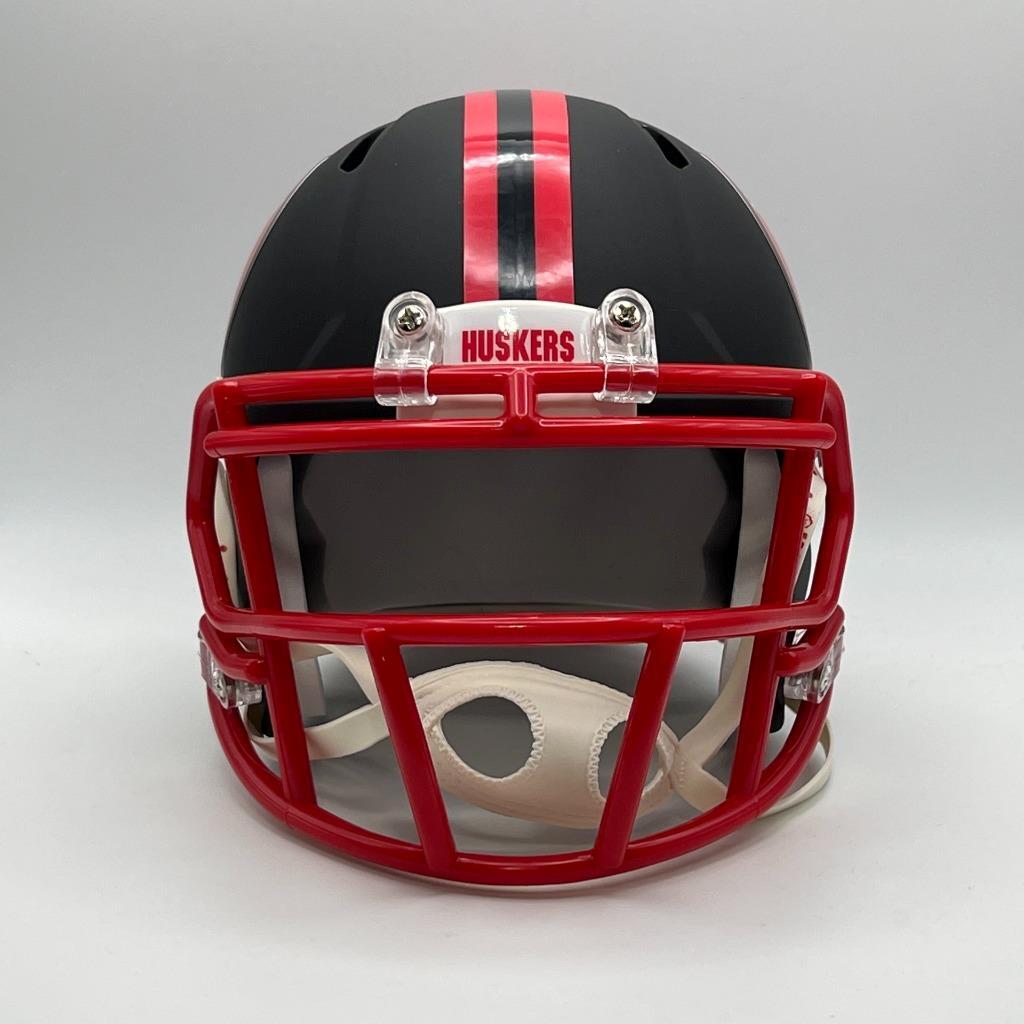 Nebraska Cornhuskers CUSTOM Concept Matte Black Blackshirts Mini