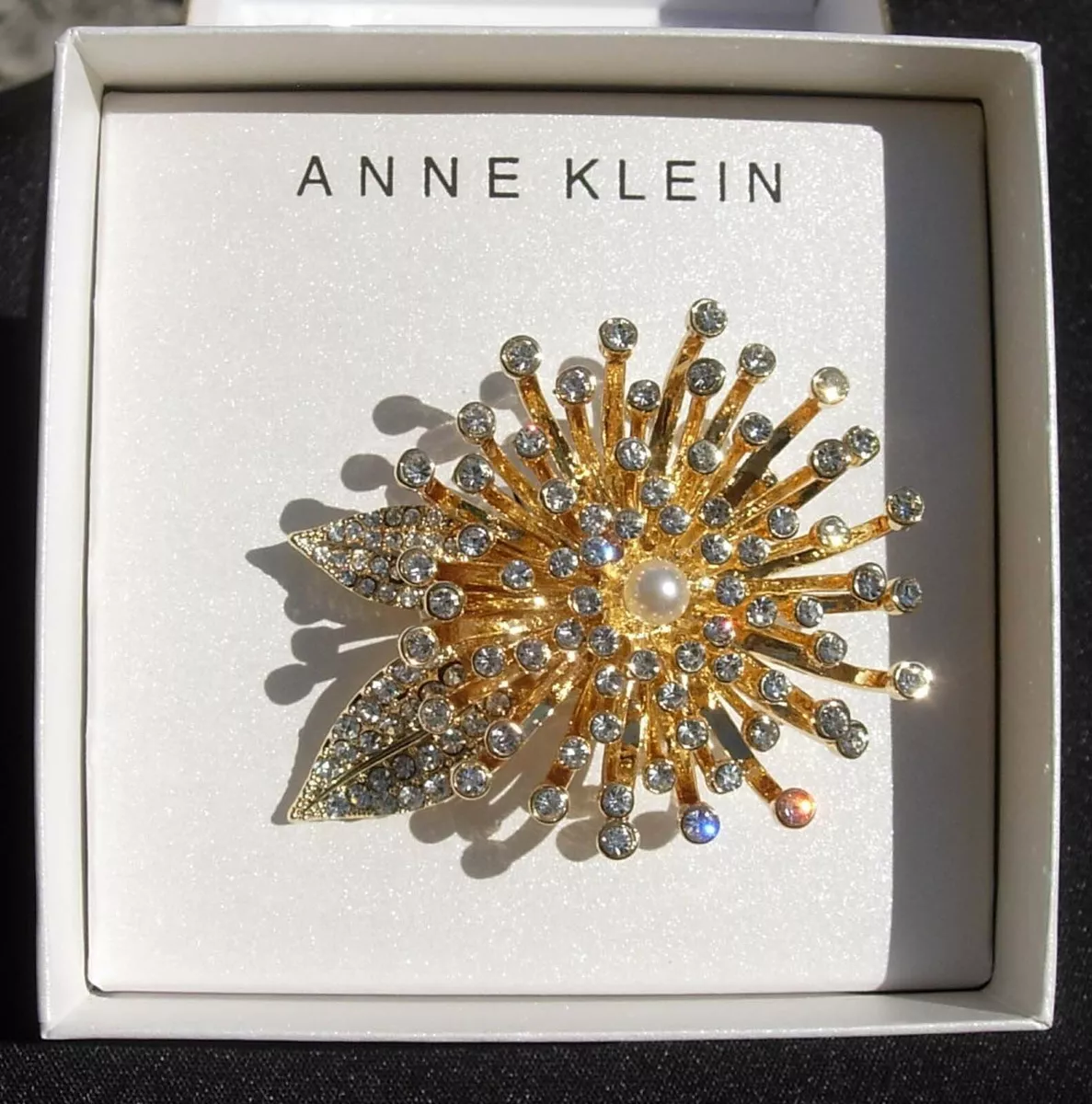 Anne klein best sale brooch