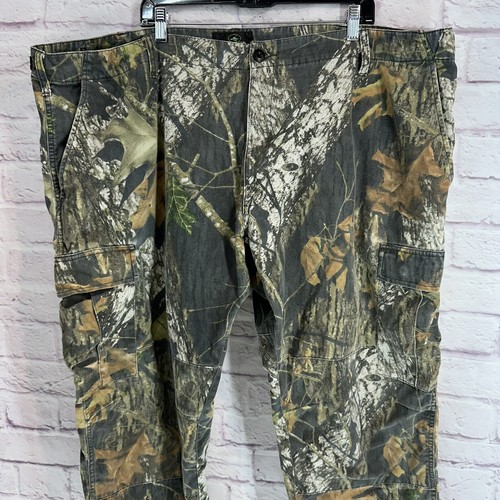 Redhead Mens 3XL Realtree Camo Pants Cargo Pockets Adjustable Waist 50x31 - Picture 4 of 17