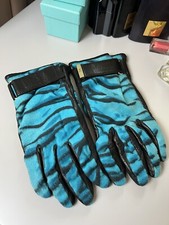 Versace Jeans Couture Gloves Fabric/Leather Size M Used Conditions