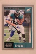 2020 Score Football Grey Scorecard Parallel Jordan Howard #190 Eagles