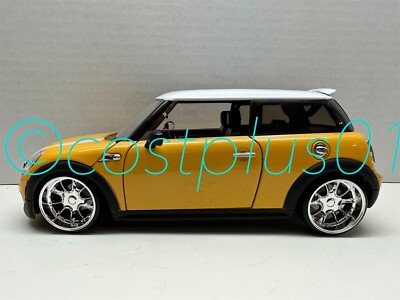 JADA DUB CITY 2007 MINI COOPER S 1:24 YELLOW 2T | eBay
