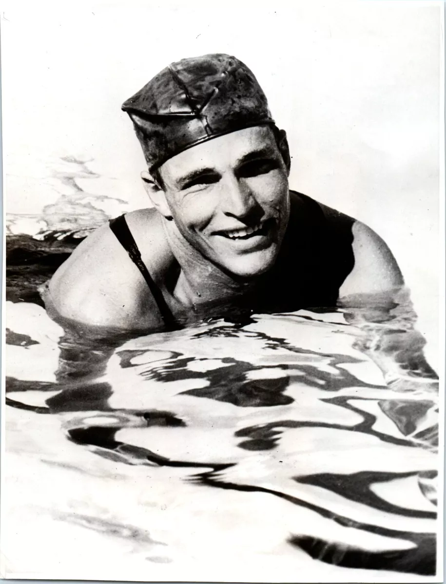 Buster Crabbe Athlete Actor Olympic Swim Team Orig 1932 PRESS PHOTO