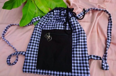 Cotton cloth Strap Adjustable Shoulder Travel friendly, Cosmetics, Book ...