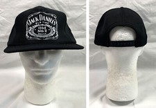 Vintage Jack Daniel's Old Time Old No 7 Brand Whiskey Snapback Baseball Hat Mens