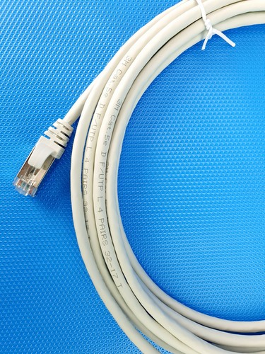 3M Volition 4m Cat5e Patchcord RJ45 LAN DSL Ethernet Netzwerkkabel UTP LSOH Grau - Bild 6 von 6