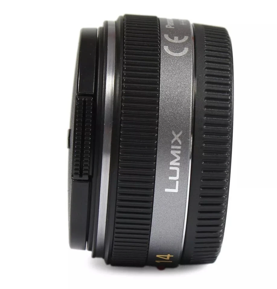 For Panasonic LUMIX G 14mm F/2.5 ASPH AF Lens H-H014 M4/3-Mount Sliver - Image 2 of 4