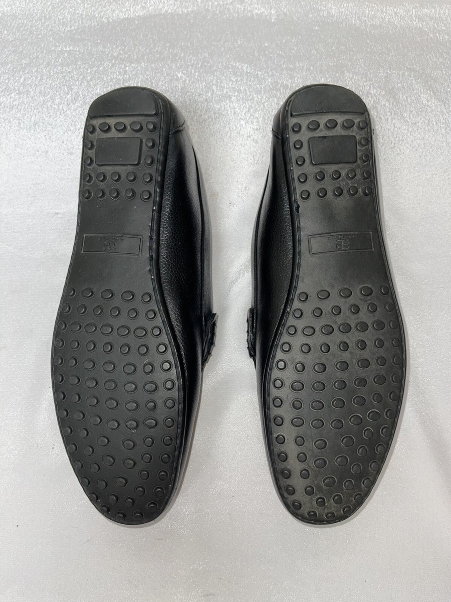 Allen Edmonds Interstate 80 Black Pebbled Leather Horse Bit  display picture 1