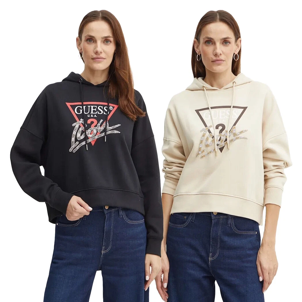 Pullover da donna Guess grigio | La nuova collezione su