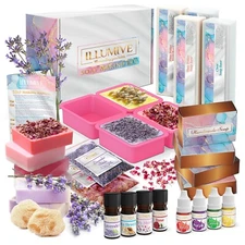 Illumive Soap Kit - DIY Kits for Adults and Kids - Soap Making Supplies Included