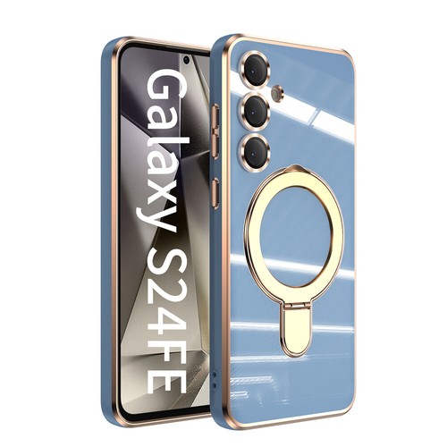 MagSafe anillo magnético soporte funda protectora para Samsung Galaxy S25 S24 FE Ultra Plus - Imagen 20 de 44