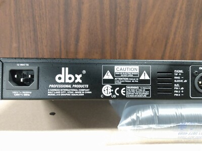 DBX 215 Graphic Equalizer | eBay