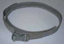 Sage Green Reinforced Web Duty Belt w/inner hook and loop Medium Good Condition