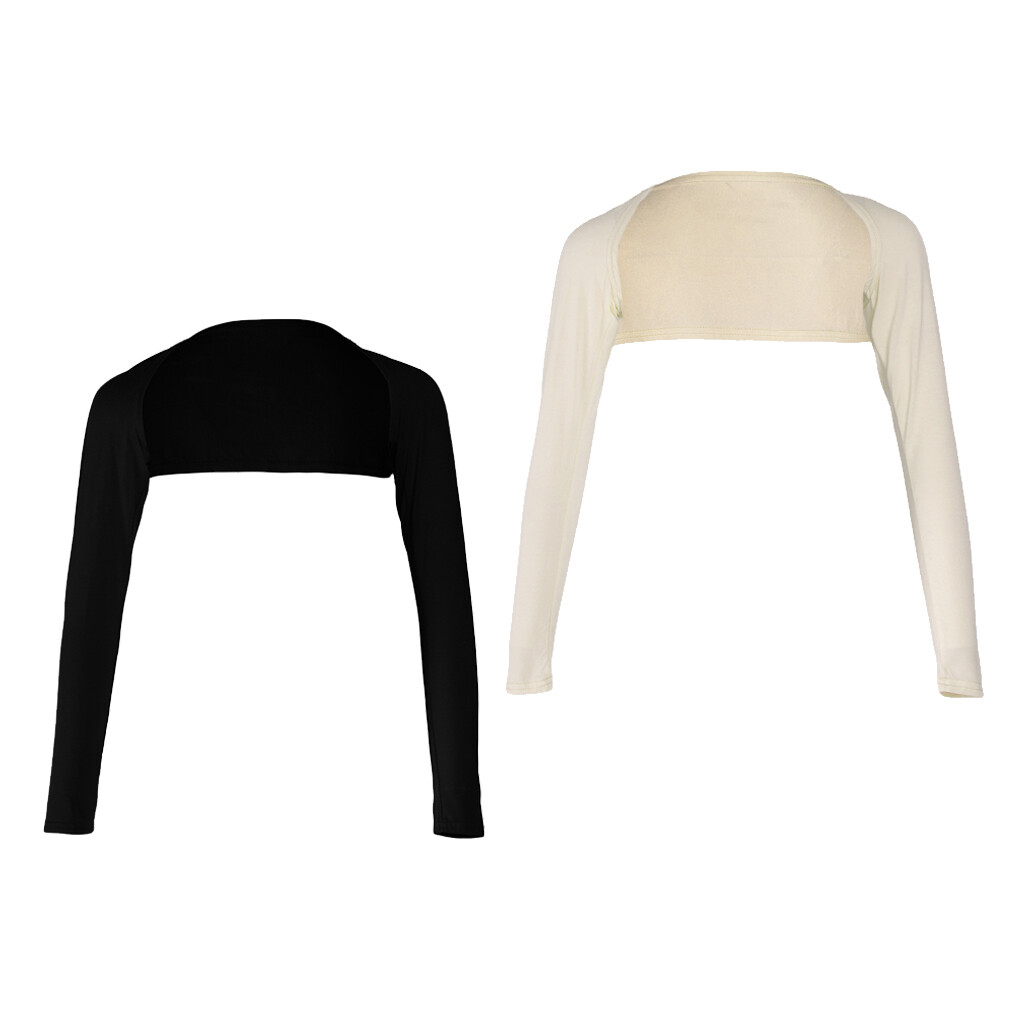 Piece Hayaa Bolero Fashion Muslim Hijab Cover Arm Sleeves One E Muslim Clothing Wrap Dress Satin, Z5-Black Purple, One Size - Foto 8