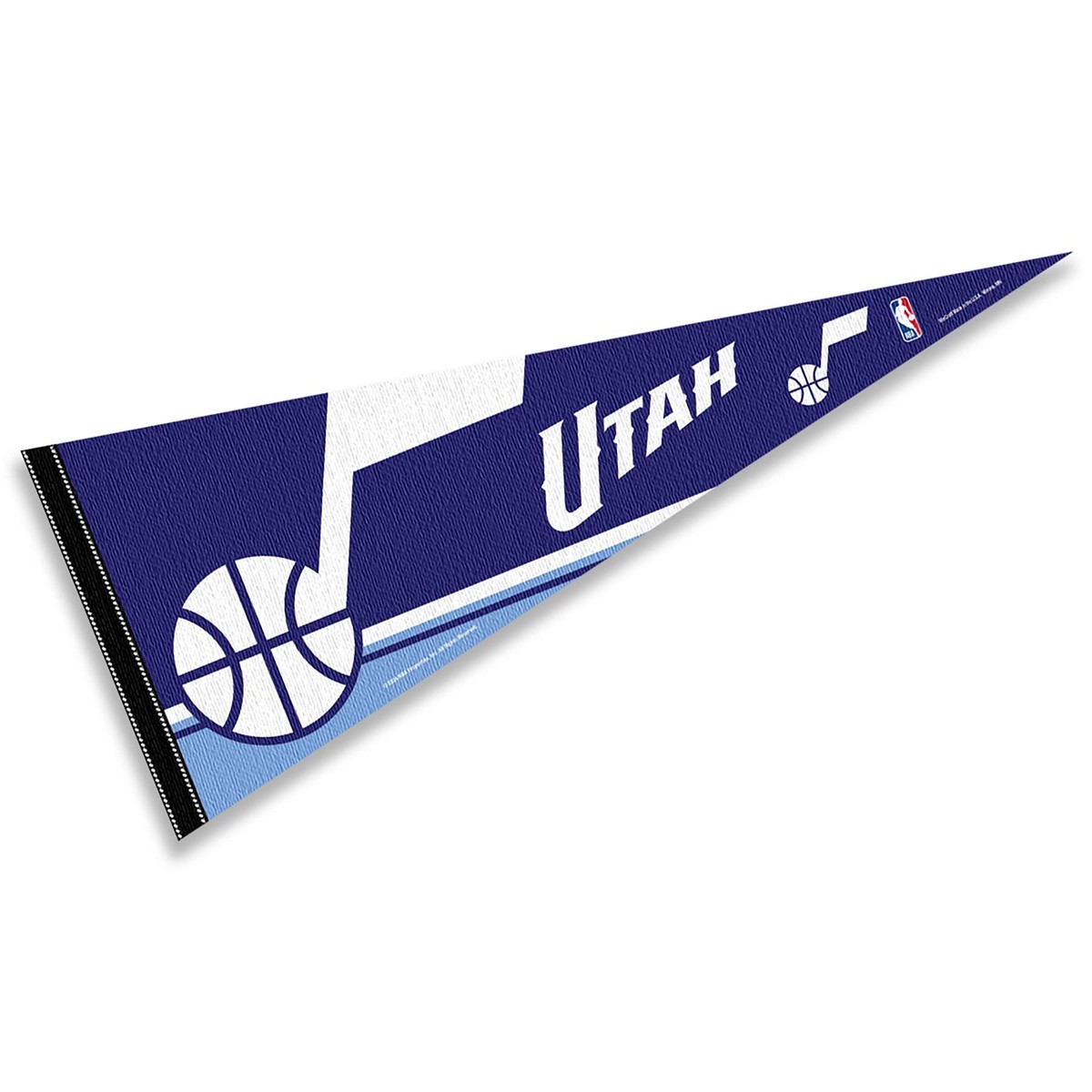 Utah State Aggies Logo Pennant Flag - Officially Licensed Felt Banner For Wall Decor, Game Room, Office (12x30 Inches)