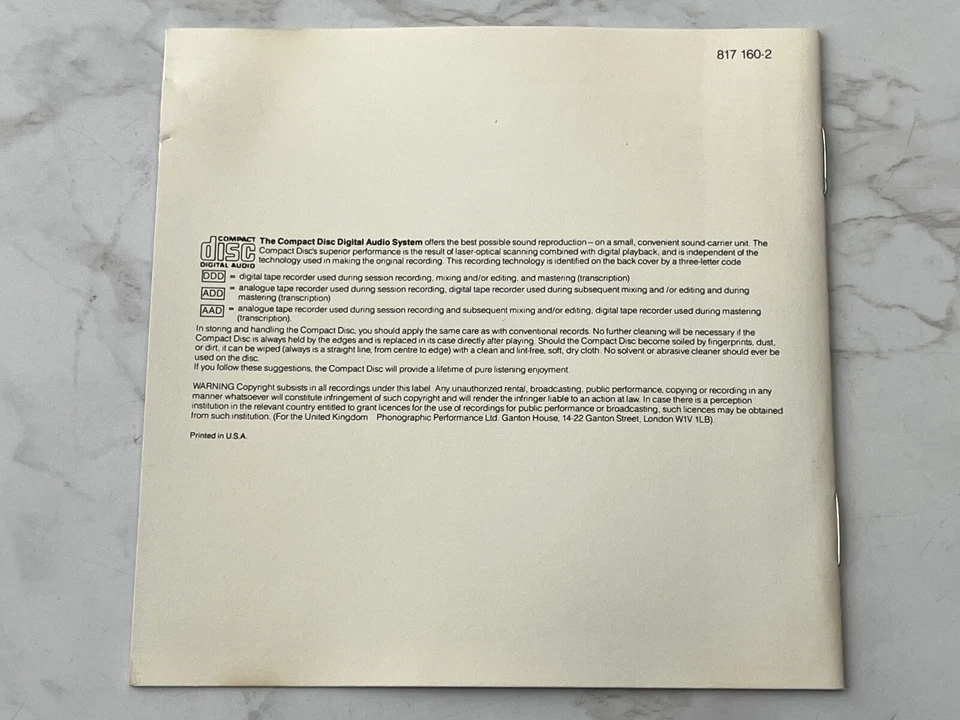 John Lennon молоко и мед CD TARGET ERA! ЗАПАДНАЯ ГЕРМАНИЯ Polydor 817 160-2 Beatles - Изображение 4 из 4