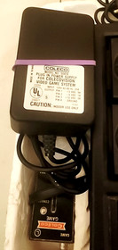 Untested ColecoVision Video Game System Console With Manuals and Game