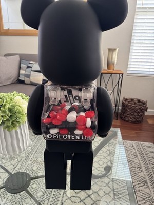 Medicom Bearbrick PiL 1000% Matte Black Pills | eBay