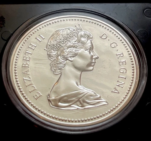 PROOF LIKE CANADA SILVER Dollar 100th ANNIVERSARY WINNIPEG 1874-1974 .500 SILVER