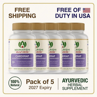 #ad Maharishi Ayurveda Cardimap – 60 Tablets Each Pack of 5 – 2028 Expiry $49.70
