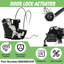Front Right Power Door Lock Actuator 690300c010 Fits Toyota Tundra Wo Full Cab