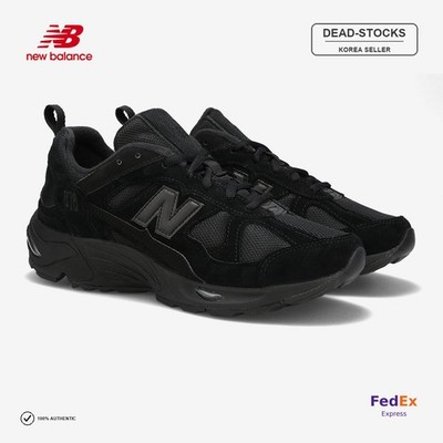 New Balance 878 Triple Black 4-12Size CM878XL Expeditedship | eBay