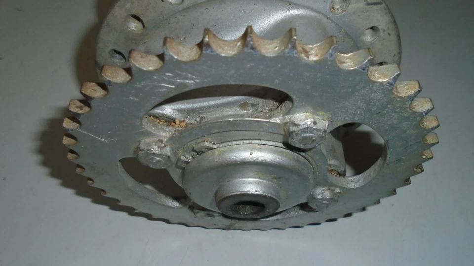 Original Honda ST90 ST 90 Trail Sport Rear Wheel Brake Hub - Image 4 of 4