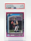 CALEB WILLIAMS 2024 DONRUSS OPTIC PREVIEW RATED ROOKIE PINK PRIZM PSA 10 Q3414