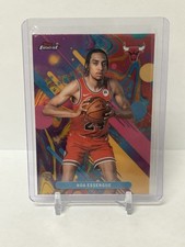 2025-26 Topps Finest Noa Essengue Oil Spill #12 Common Rookie Card Chicago Bulls