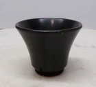Antique Bakelite Black Mouthpiece For Candlestick or Wooden Wall Phone