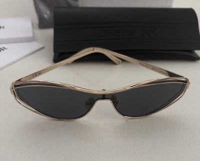 NEW DIOR FilDior M1U Sunglasses CAT EYE SUNGLASSES DIOR FILDIOR M1U DIOR EYEWEAR FilDior M1U cat-eye gold-tone sunglasses | NET  main image 4
