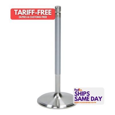 Air Flow 1955511, One 8mm 1.600 Exhaust Valve SBC/SBF Race Stainless Natural 