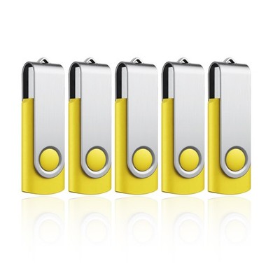 5x USB 2.0 Stick 16 GB Speicherstick Flashdrive Speicher Memory Gelb 5er Set