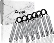 Grip Strength Trainer,50Lbs-300Lbs Metal Hand Grip,No Slip Heavy-Duty Hand Grip 