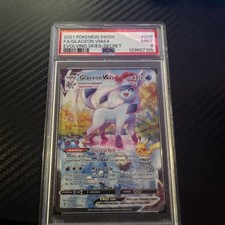 Pokémon TCG Glaceon VMAX Evolving Skies Holo Ultra Rara 209/203 PSA 9