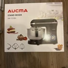 Aucma Stand Mixer, 6.2-QT Tilt-Head Food Mixer, Black SM-1518N New