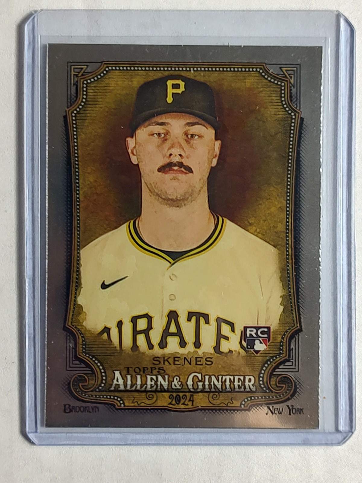 2024 TOPPS CHROME ALLEN GINTER PAUL SKENES RC ROOKIE BASEBALL CARD #282