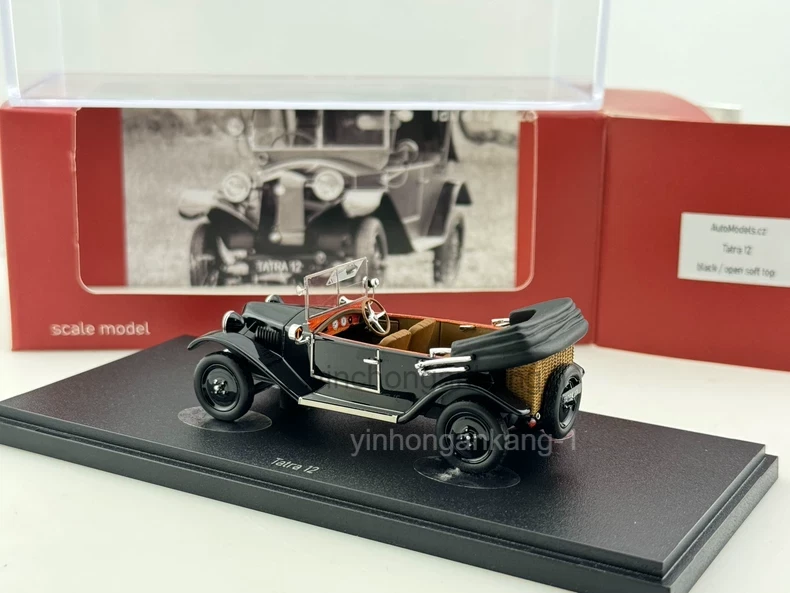 scale model 1/43 Tatra 12 convertible vintage car resin model - Image 3 of 4
