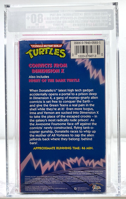 Teenage Mutant Ninja Turtles - Convicts From Dimension X (VHS