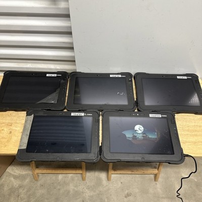 XPlore Bobcat Rugged Tablet Windows Pro: Lot Of 5 (Model iX101L1)