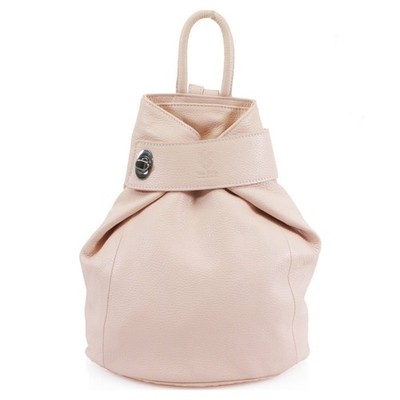 Boutique Kordelzugverschluss S-Medium Rucksack Damen Echtleder Rückentasche UK