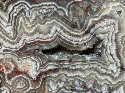 Crazy Lace Achat / Agate - Sierra Santa Lucia, Mexiko